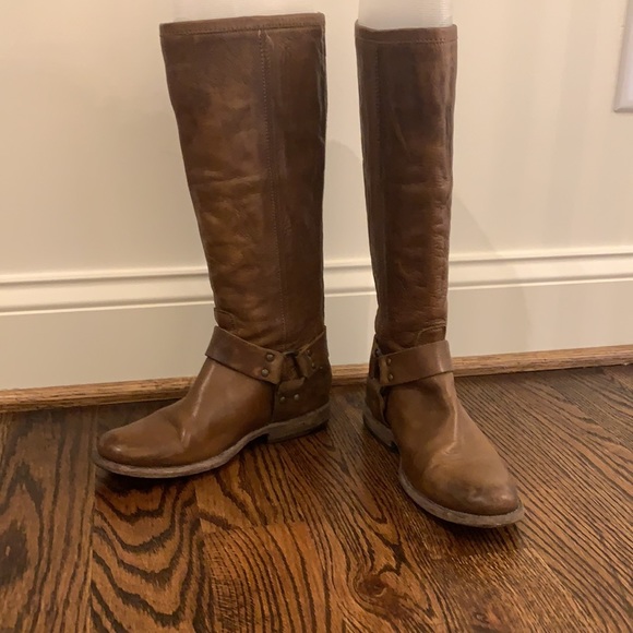 Frye Phillip Harness Riding Boots - Picture 2 of 6